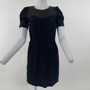 Room Seven Sequin Black Dress